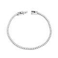 Crystal Zirconia Bracelet | Stainless Steel | Size 2mm*17cm