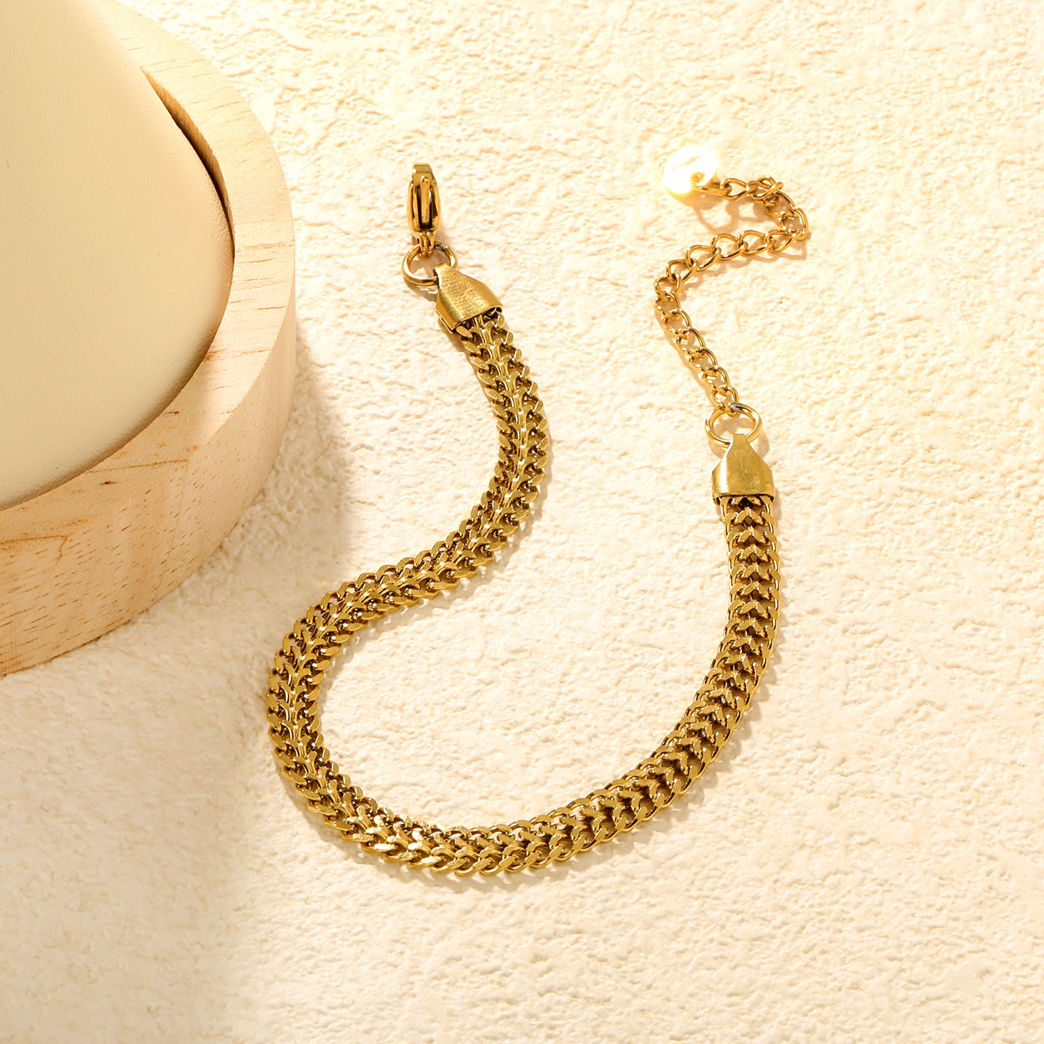 Double Spell Bracelet | 18K Gold | Size 19+5cm