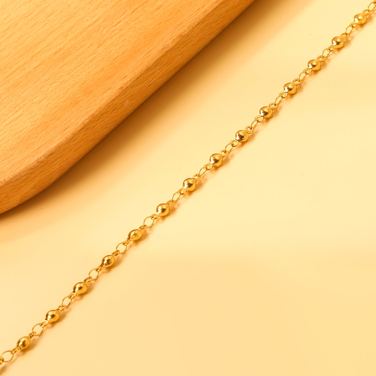 Bean Accessories Anklet Anklet | 18K Gold