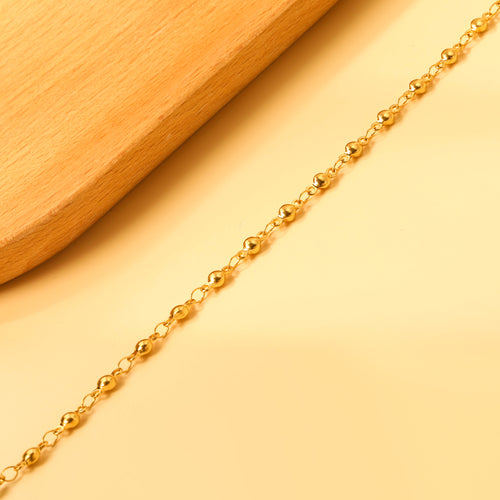 Bean Accessories Anklet Anklet | 18K Gold