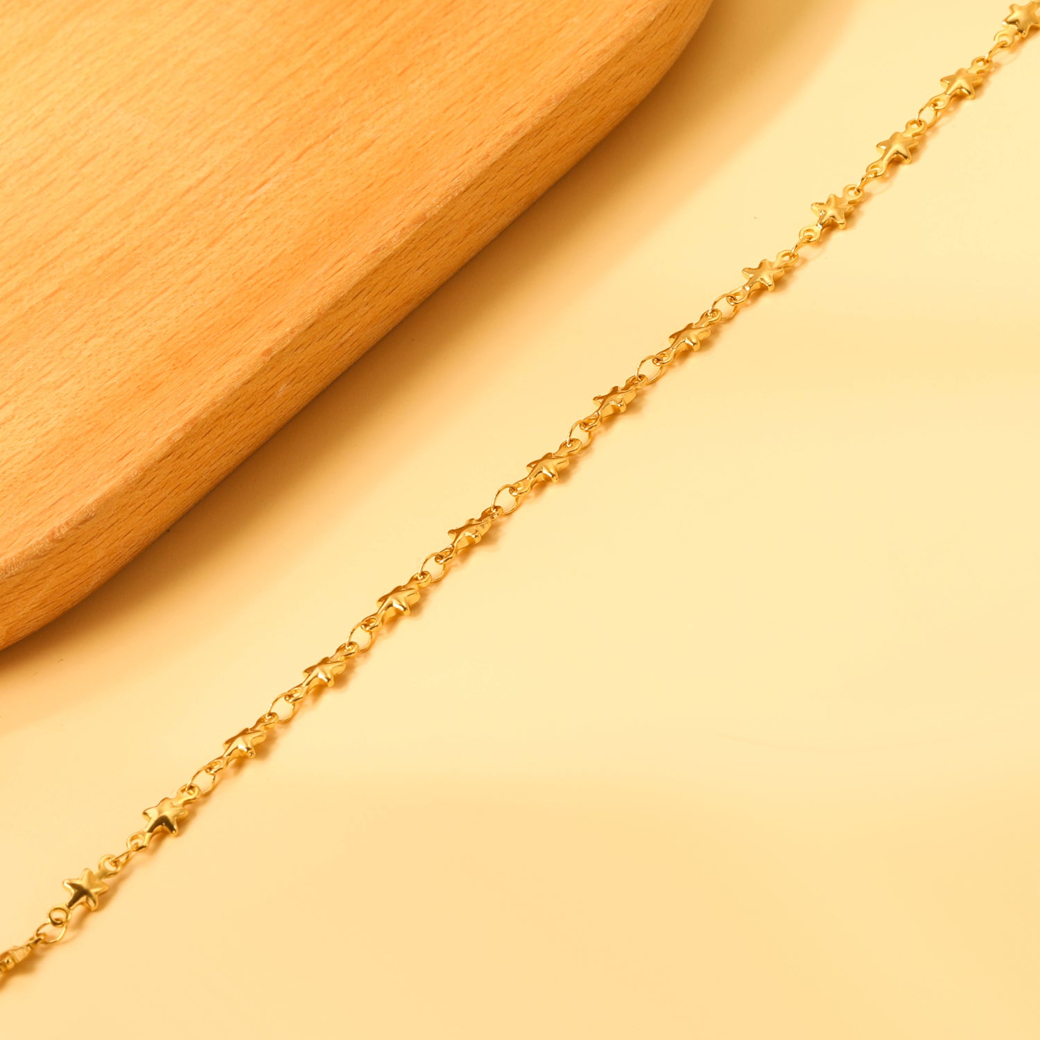 Star Accessory Anklet | 18K Gold
