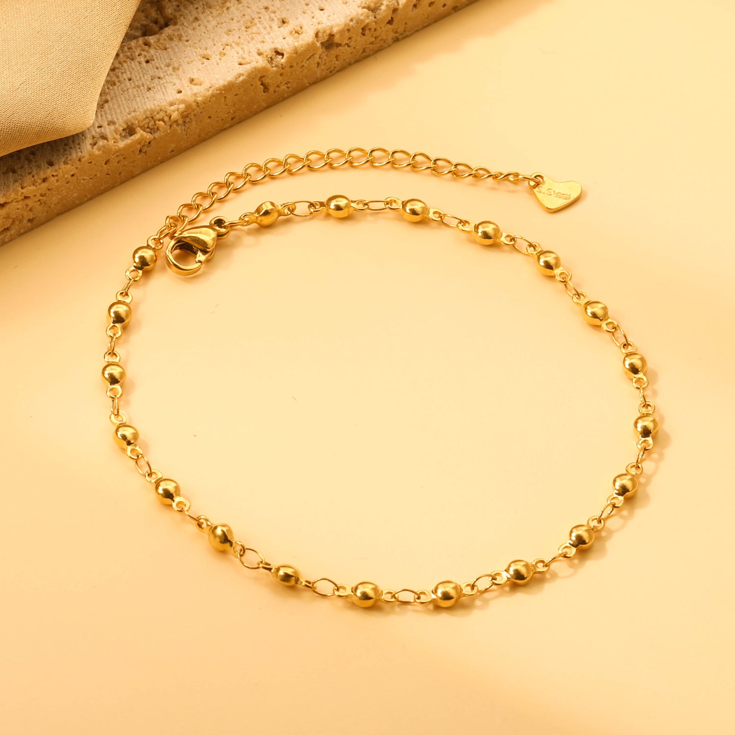 Bean Accessories Anklet Anklet | 18K Gold