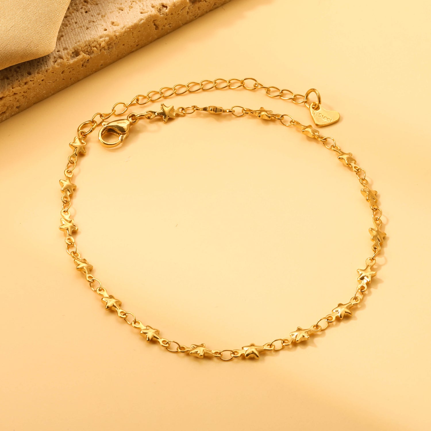 Star Accessory Anklet | 18K Gold