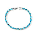 Rectangular Stone Bracelet | Stainless Steel | Size 18cm