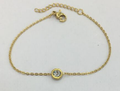 Stone Bracelet | 18K Gold
