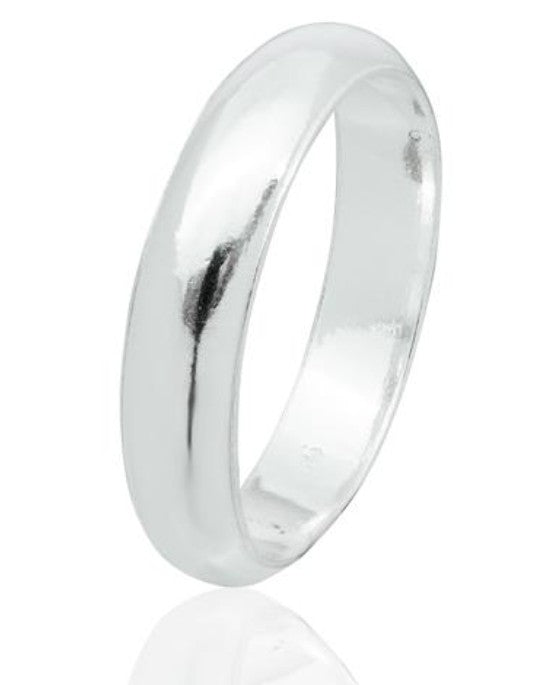 Sterling Silver Wedding Band | Size 9, 11 | 3mm