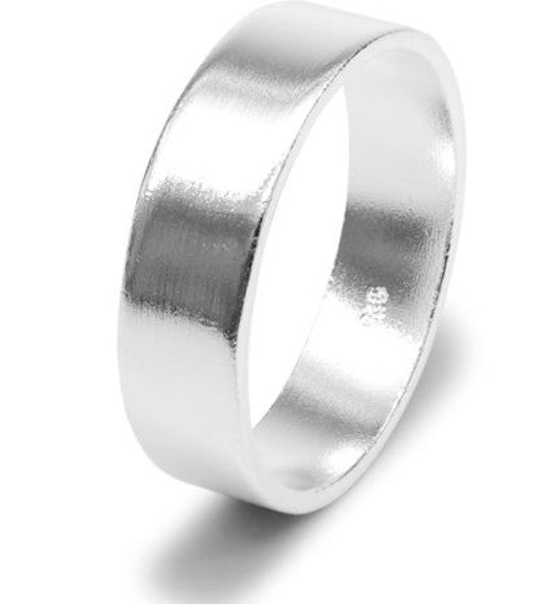 Sterling Silver Wedding Band | Size 10, 12 | F6